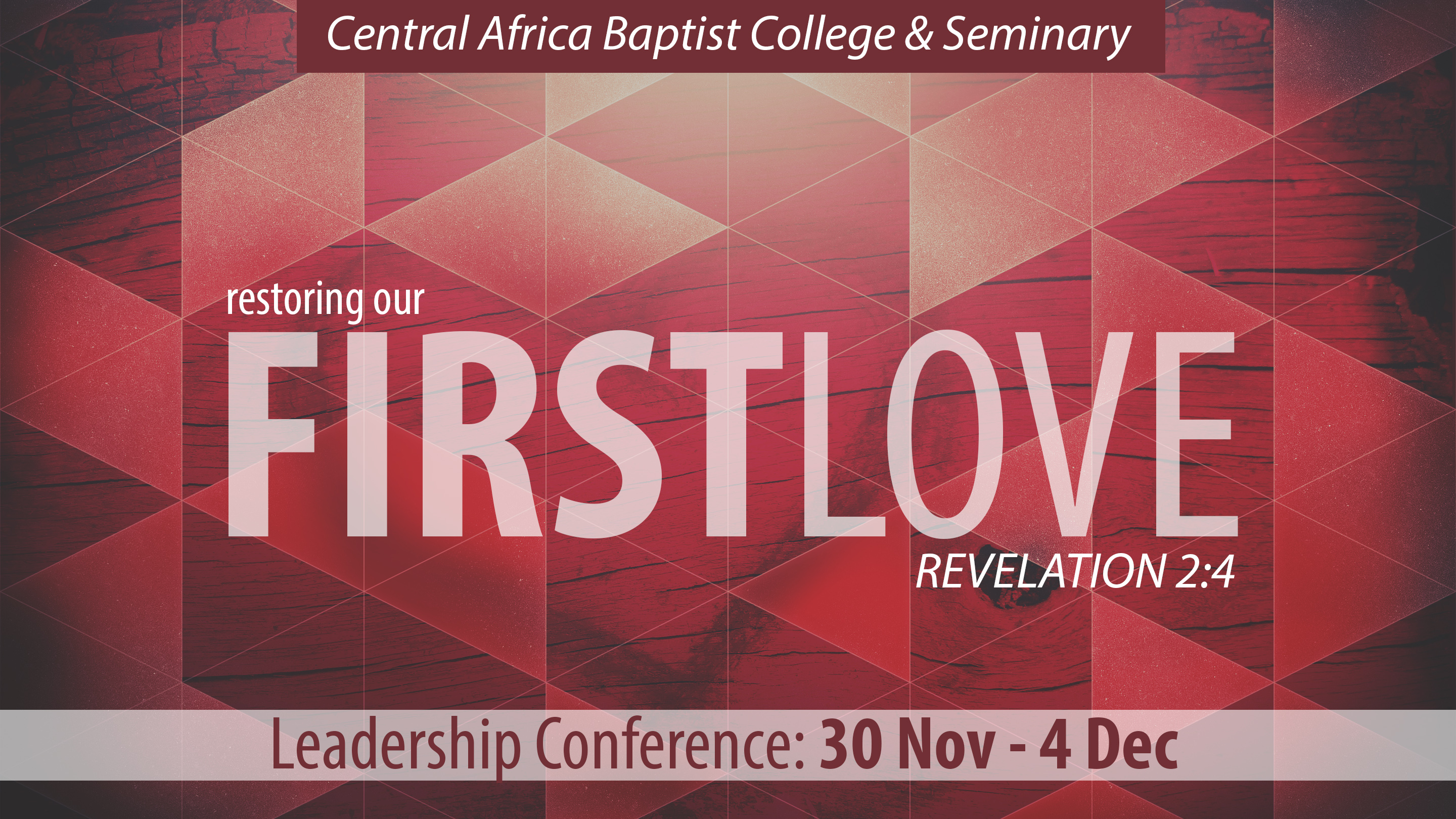 First Love Conference